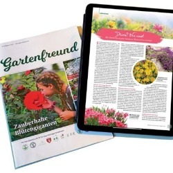 Der „Gartenfreund“ ab Januar vornehmlich digital    